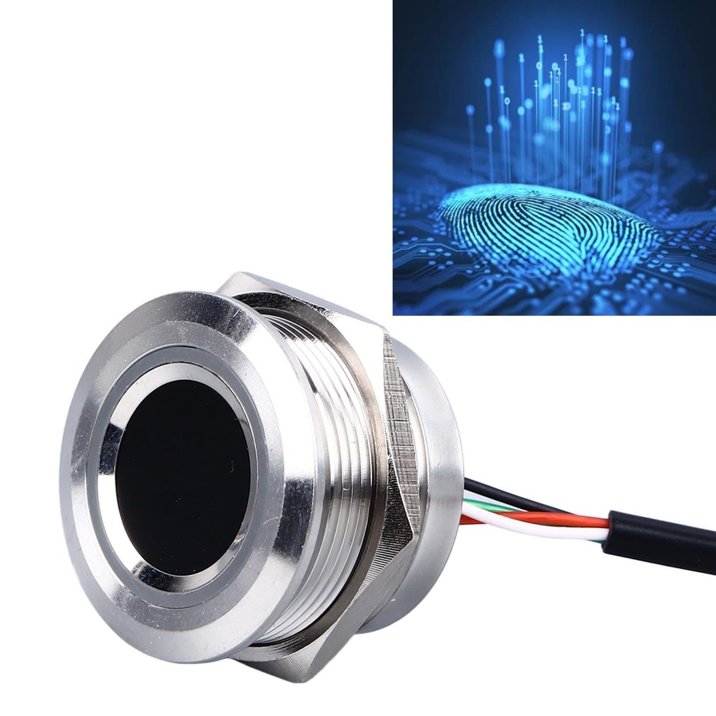 Advanced USB Fingerprint Scanner with High-Precision Biometric Recognition, Secure Access Control System, Fast & Accurate Identification for Enhanced