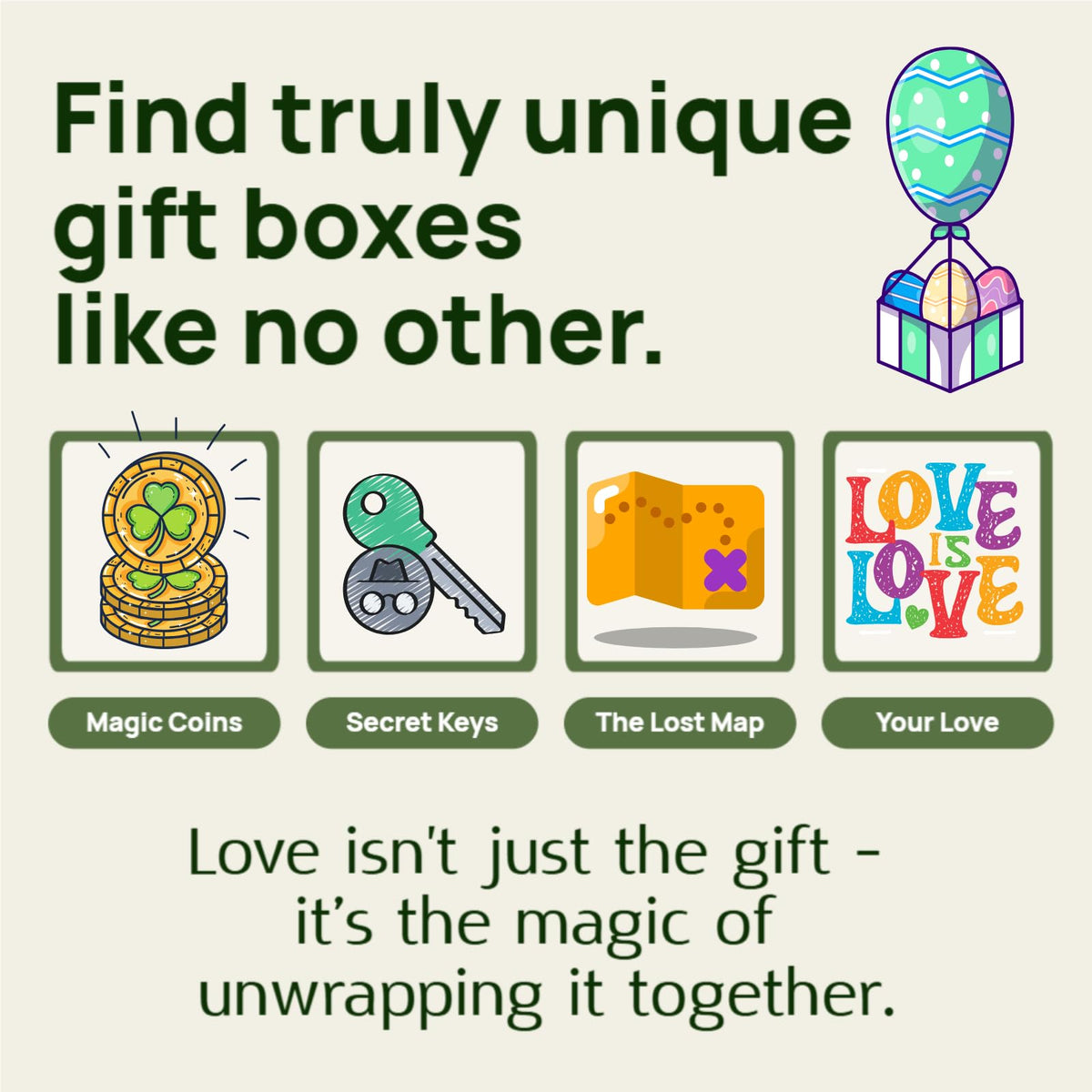 2026 Creative Gift Box: Easter Egg Mystery Puzzle with Hidden Compartment, Reusable Brain Teaser Game for Adults & Kids, Money Gift Ideas for Birthday Christmas Party Celebration