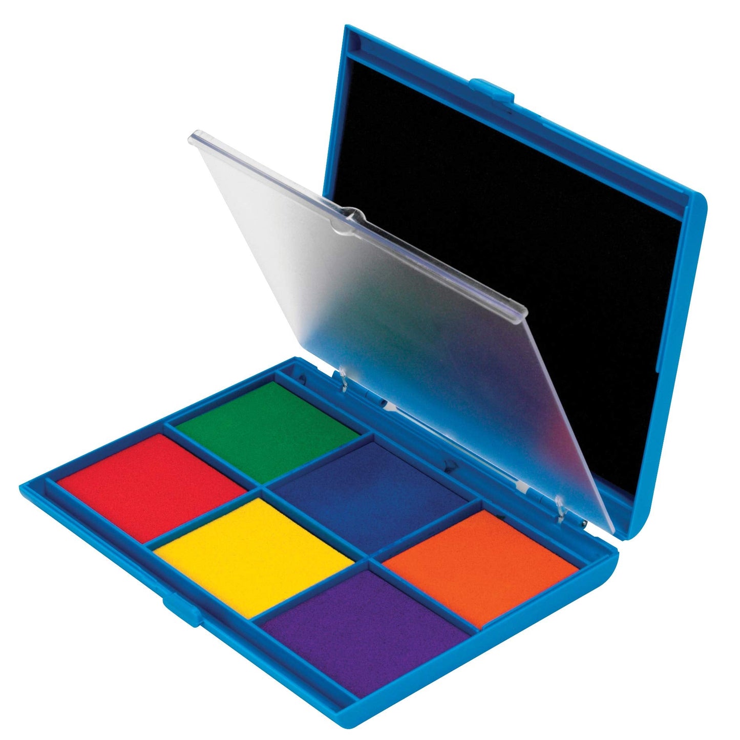 Learning Resources 7-Color Dual Stamp Pad - Washable Ink Pad for Kids, Ink Pads for Stamps, Stamp Pads for Classroom and Teachers
