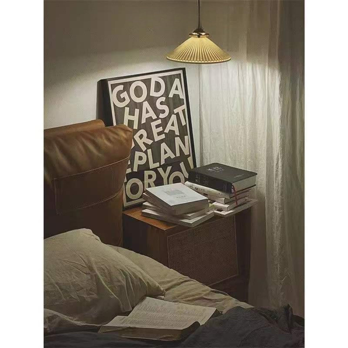 Inspirational wall Art Deco poster painting for office, bedroom, classroom, black and white geometric wall picture， 12X15.5inch, ready to hang wall painting for living room Christian Gifts, gift of christ