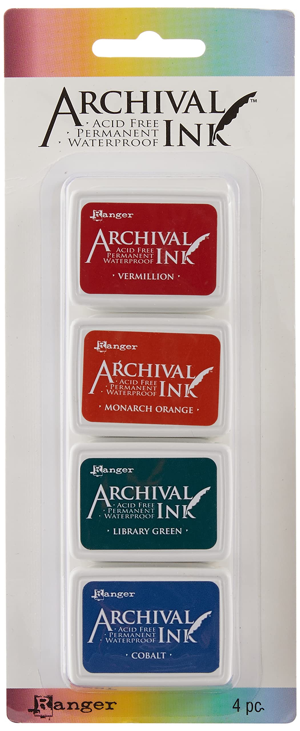 Ranger RGRAIMK.57673 Ranger Archival Mini Ink Pad Set 1 Archival Ink Pad Set Mini 1