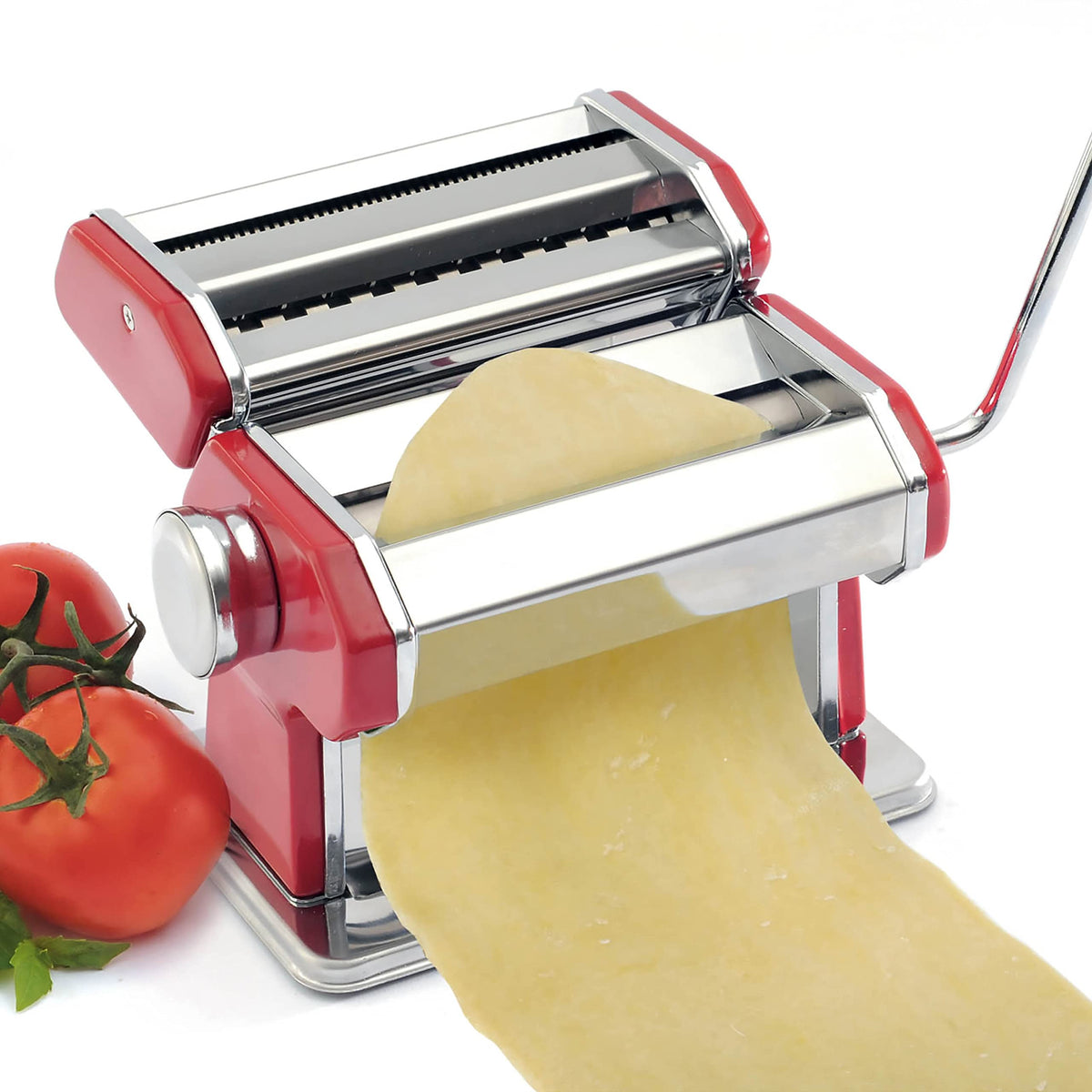 Norpro 1049R Pasta Machine, Red