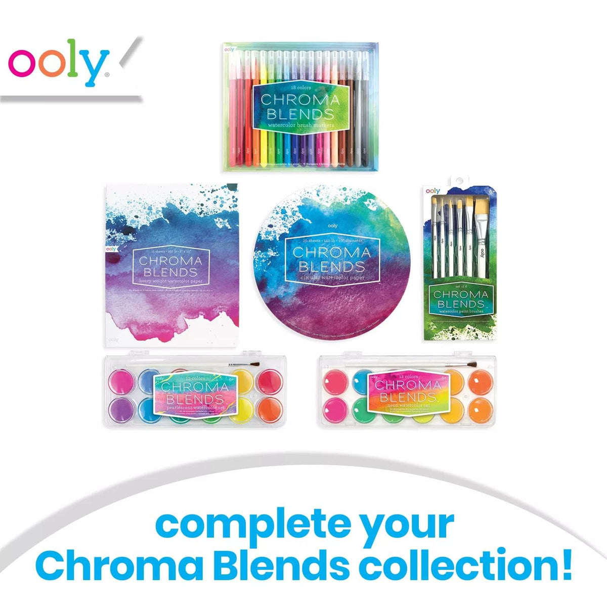Chroma Blends Watercolor Pad (8 X 10)