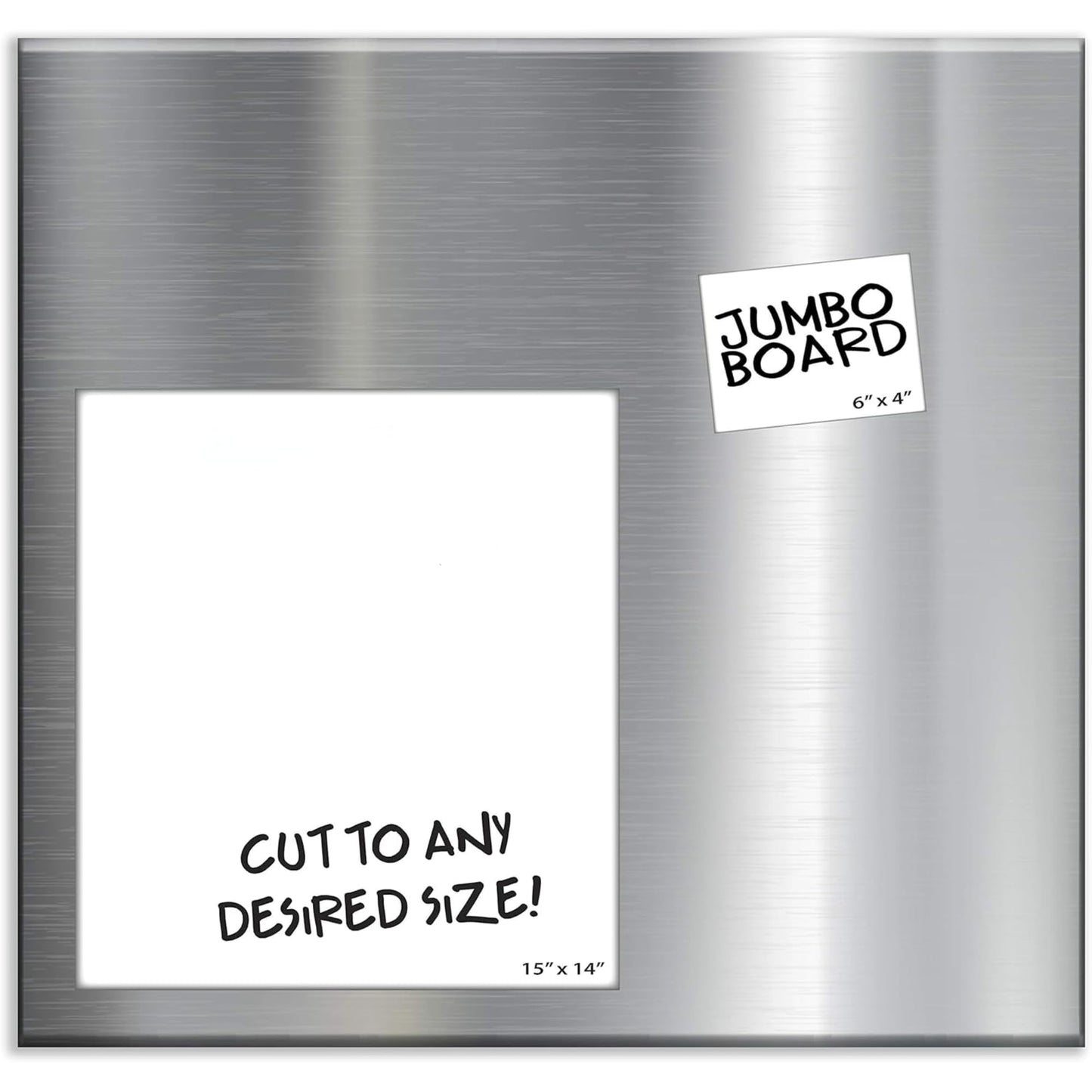 Essentially Yours Magnet and Message Board | Jumbo 30 x 35 x 0.7 Inch Magnet and Message Board | Mountable Steel Bulletin Board