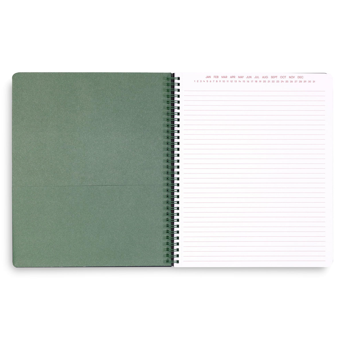 Steel Mill & Co Large Spiral Notebook College Ruled for Journaling/School/Work, 11" x 9.5" with Durable Hardcover and 160 Lined Pages, Wanderlust