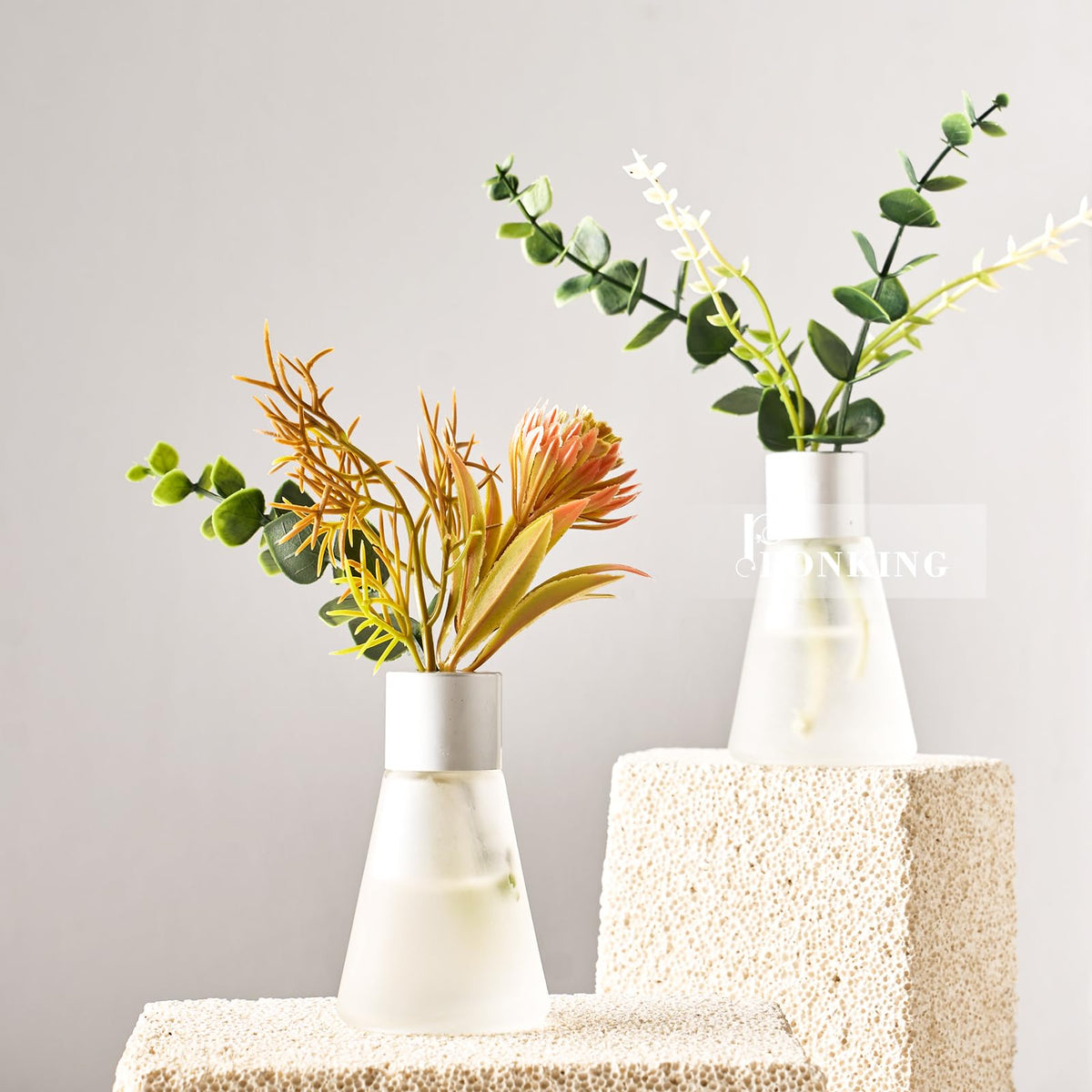 Eucalyptus Stems Artificial Eucalyptus Leaves Branches 12 Bundles Greenery Fake Plants for Home Office Flowers Bouquet Centerpiece Wedding Decoration, Christmas Decor, DIY Gift Box Embellishment