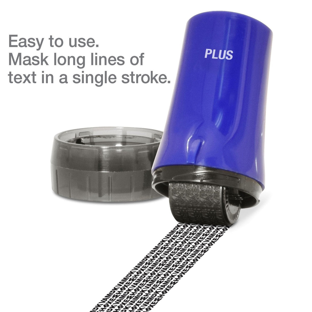 Guard Your ID Advanced Roller 2.0 Identity Theft Prevention Security Stamp Blue
