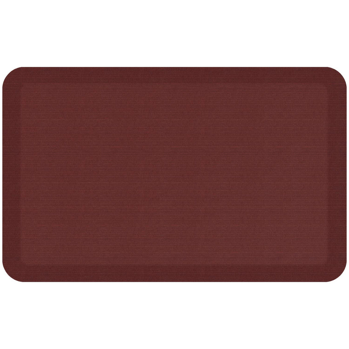 GelPro Designer Comfort Grasscloth Crimson Ergo-Foam Anti-Fatigue Kitchen Floor Mat, 20"x32"