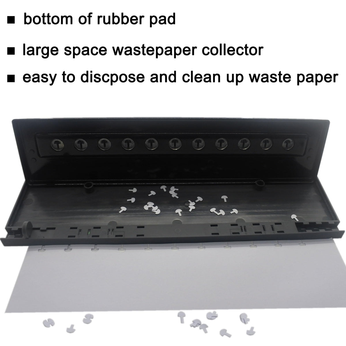 ITSYHPRO Discbound Hole Punch Mushroom Scrapbook Supplies 11 Hole Puncher for Binder Disc Paper Punches Scrapbooking Stuff