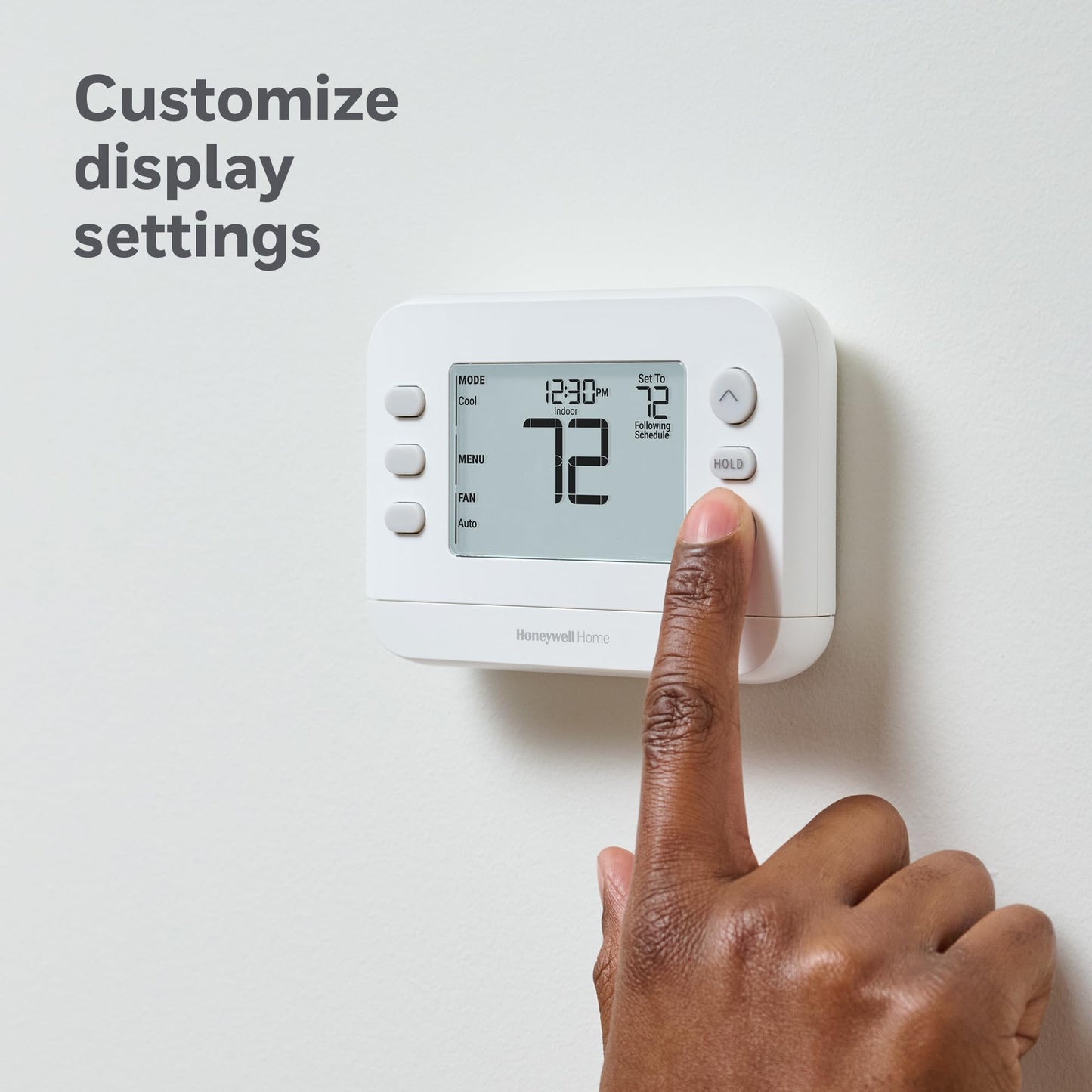 New! Honeywell Home Programmable Thermostat, Single-Stage, 1 Heat/1 Cool Compatibility, 5-2 Day Schedule, X2P, White, RTH20B