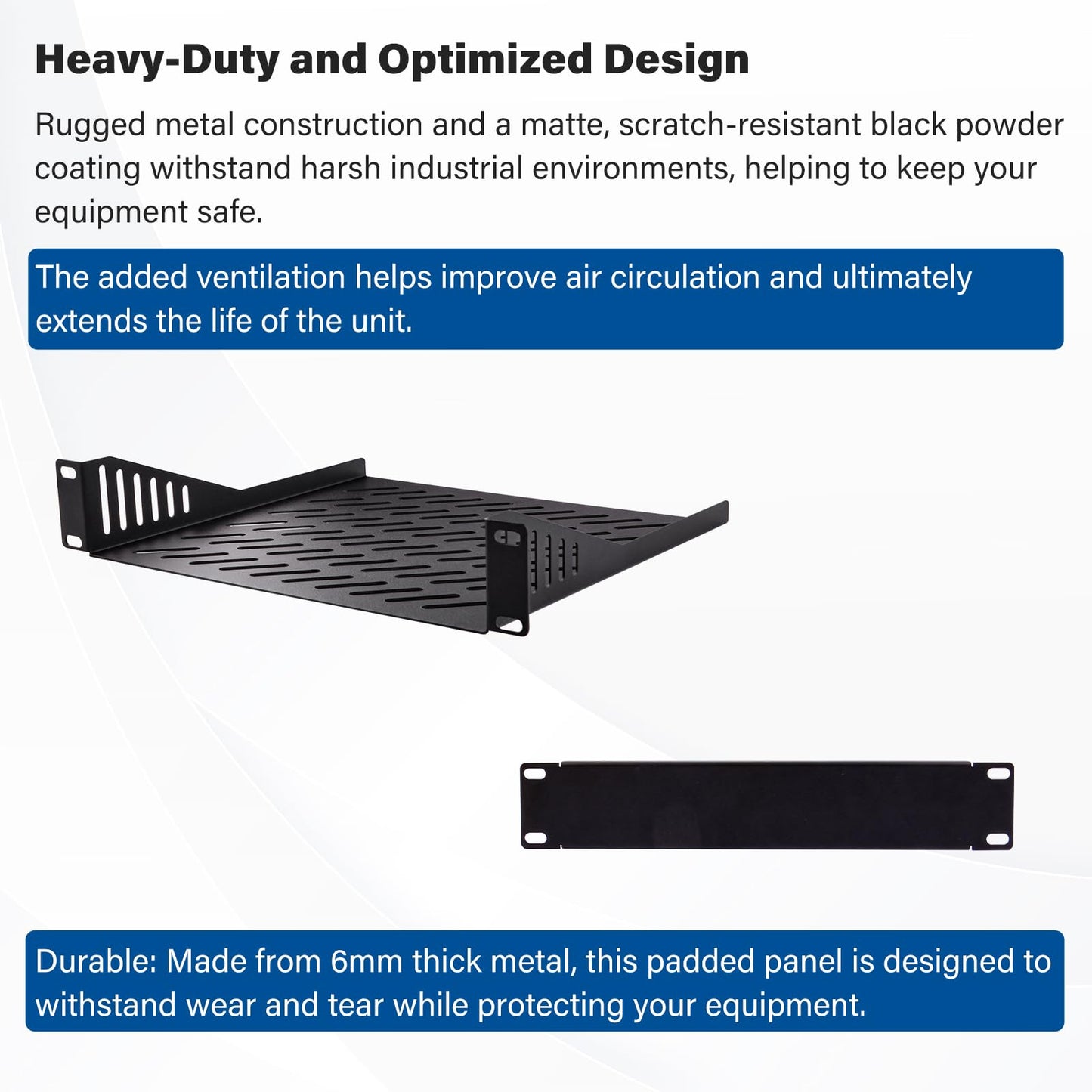 GeeekPi 4U Server Cabinet, 10 inch Mini Server Rack for Network, Servers, Audio, and Video Equipment, DeskPi RackMate T0 Rackmount, 7.87 inch Depth