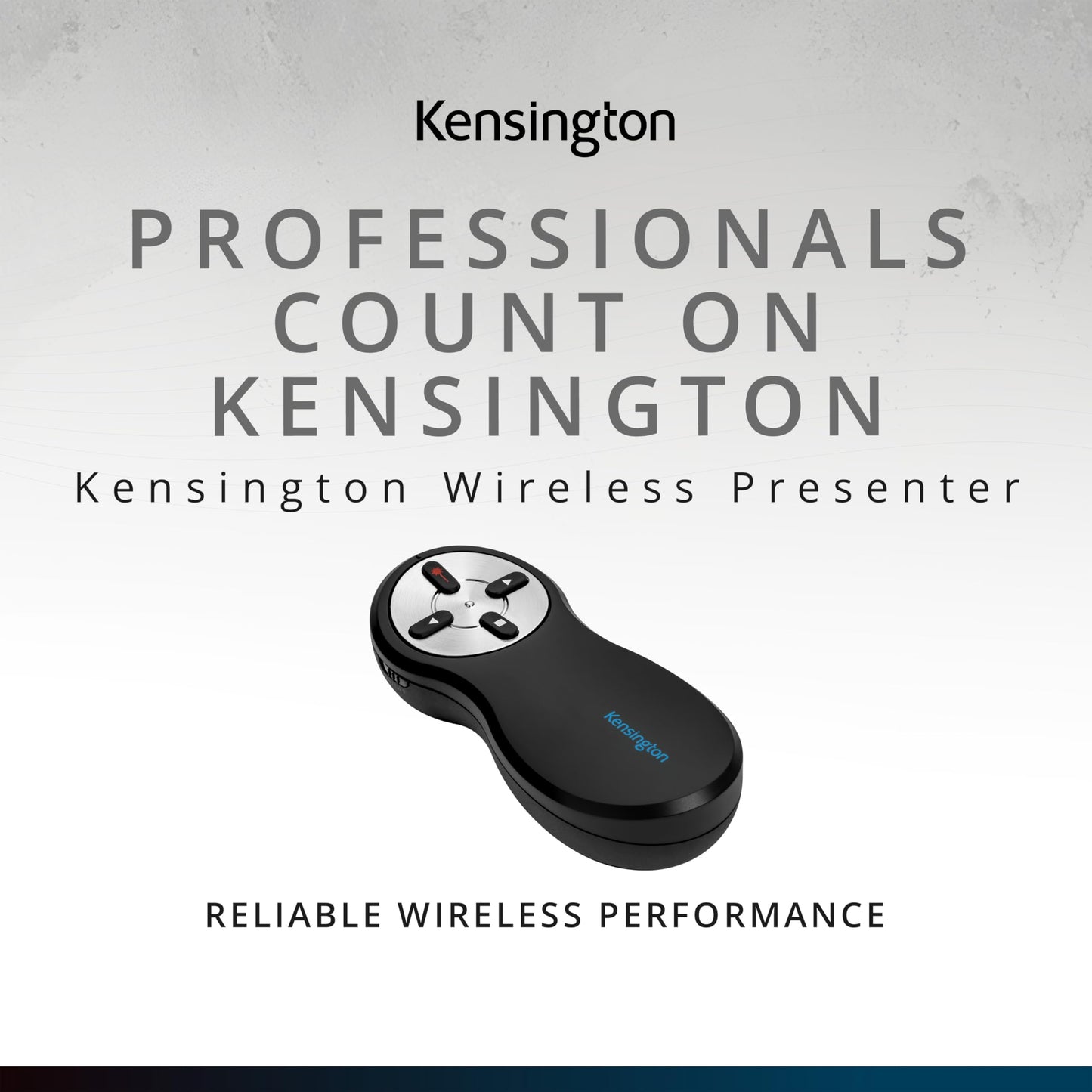 Kensington Wireless Presenter with Red Laser Pointer (K33272WW)