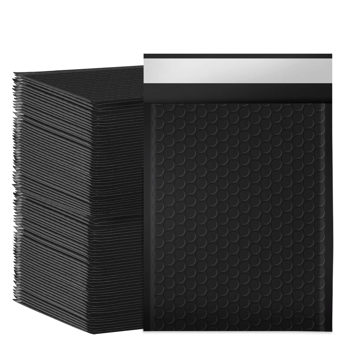 packbabol Bubble Mailers 6x10" 100 Pack Black Padded Envelopes Waterproof Usable Size 6x9 Self-Seal Padded Mailing Envelopes Bubble Opaque Padded Mailer for Small Businesses， Envelope Mailers#0