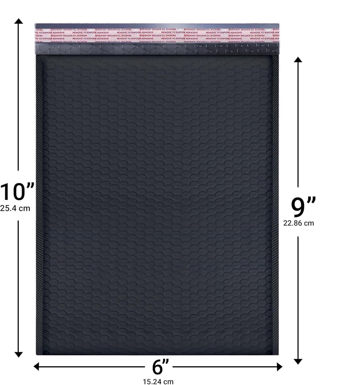 ZHPLIX Black Bubble Mailers 6x10 Inch 100 Pack Usable Size 6x9 Waterproof Shipping Bags,Opaque Padded Envelopes Cushioning Padded Mailers for Shipping, Mailing,Small Business Supplies.