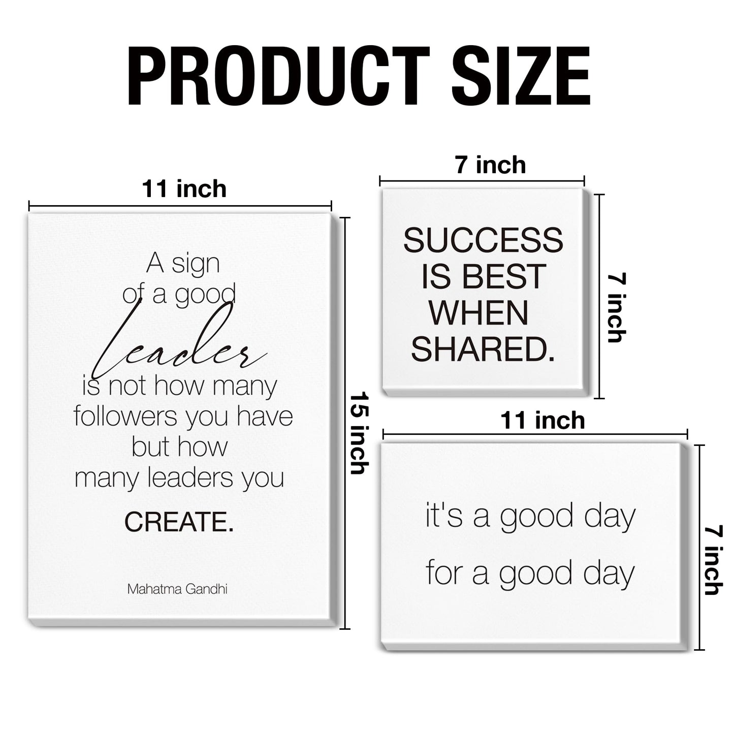 Teamwork Wall Art for Office Motivational Team Office Artwork for Wall Decor Inspirational Modern Posters Set of 6 Framed Leadership Canvas, Team Gifts