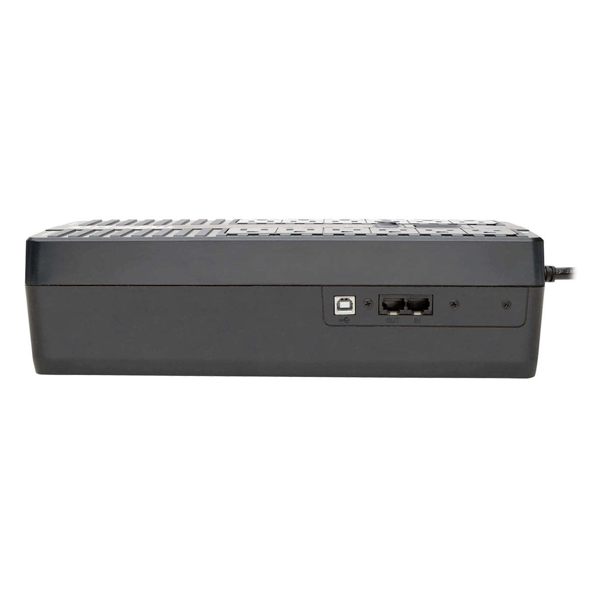 Tripp Lite 850VA UPS Battery Backup Surge Protector Efficient Energy-Star Certified, AVR, 12-Outlet Uninterruptible Power Supply, Dataline Protection, 3-Year Warranty & $100,000 Insurance (ECO850LCD)