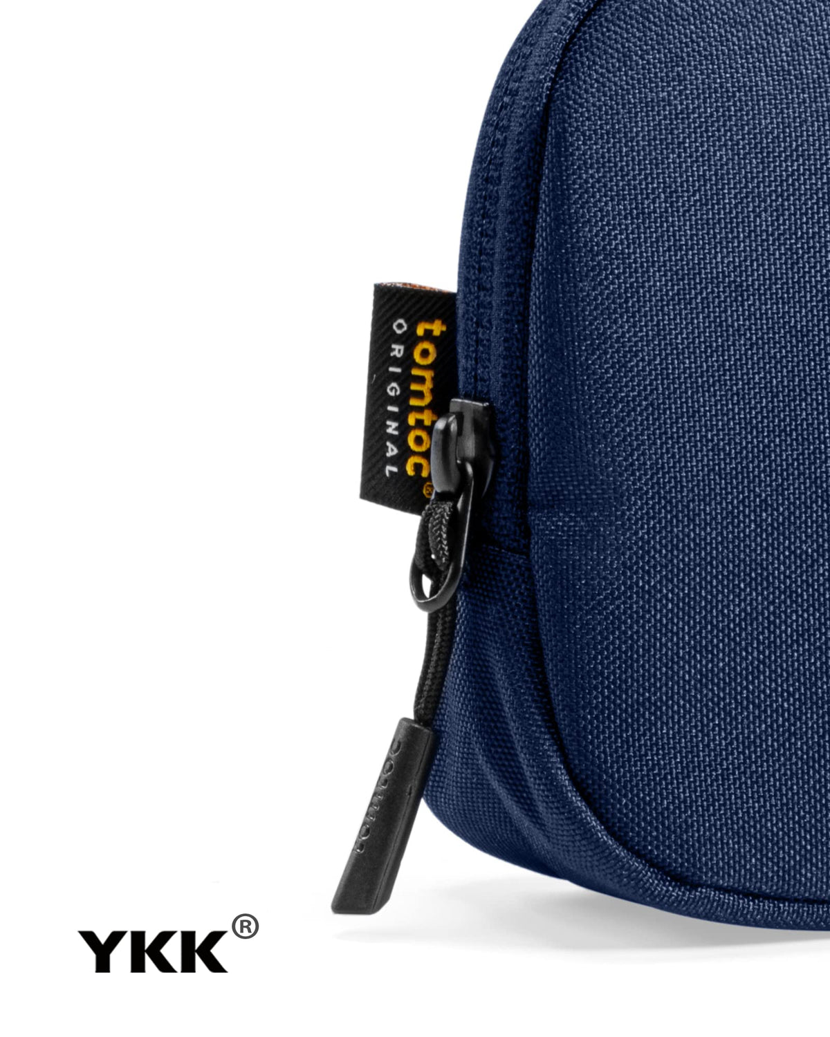 tomtoc Recycled Portable Storage Pouch Bag Case Accessories Organizer Compatible with MacBook Laptop Charger, Mouse, Cables and Hard Drive, Also for Smart Phone Accessories and Personal Items