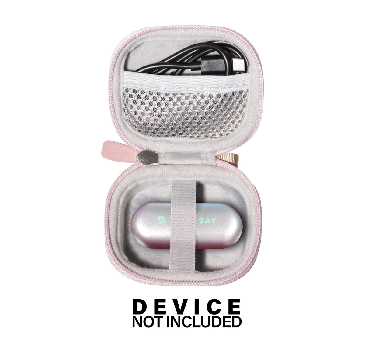 CaseSack Case for Tempo 30 Wireless Earbuds (Rose Gold)