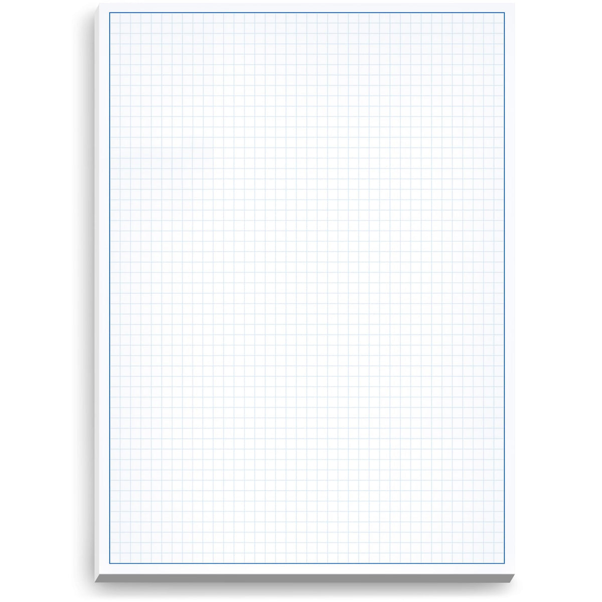 Graph Paper Pad for Blueprint Drawings, Drafting, Engineering Drawing, and Planning - Graph Paper 11x17 Blueprint Quadrille Grid Paper Pads with Blue Lines, High Brightness 50 Sheets (1-Pack)