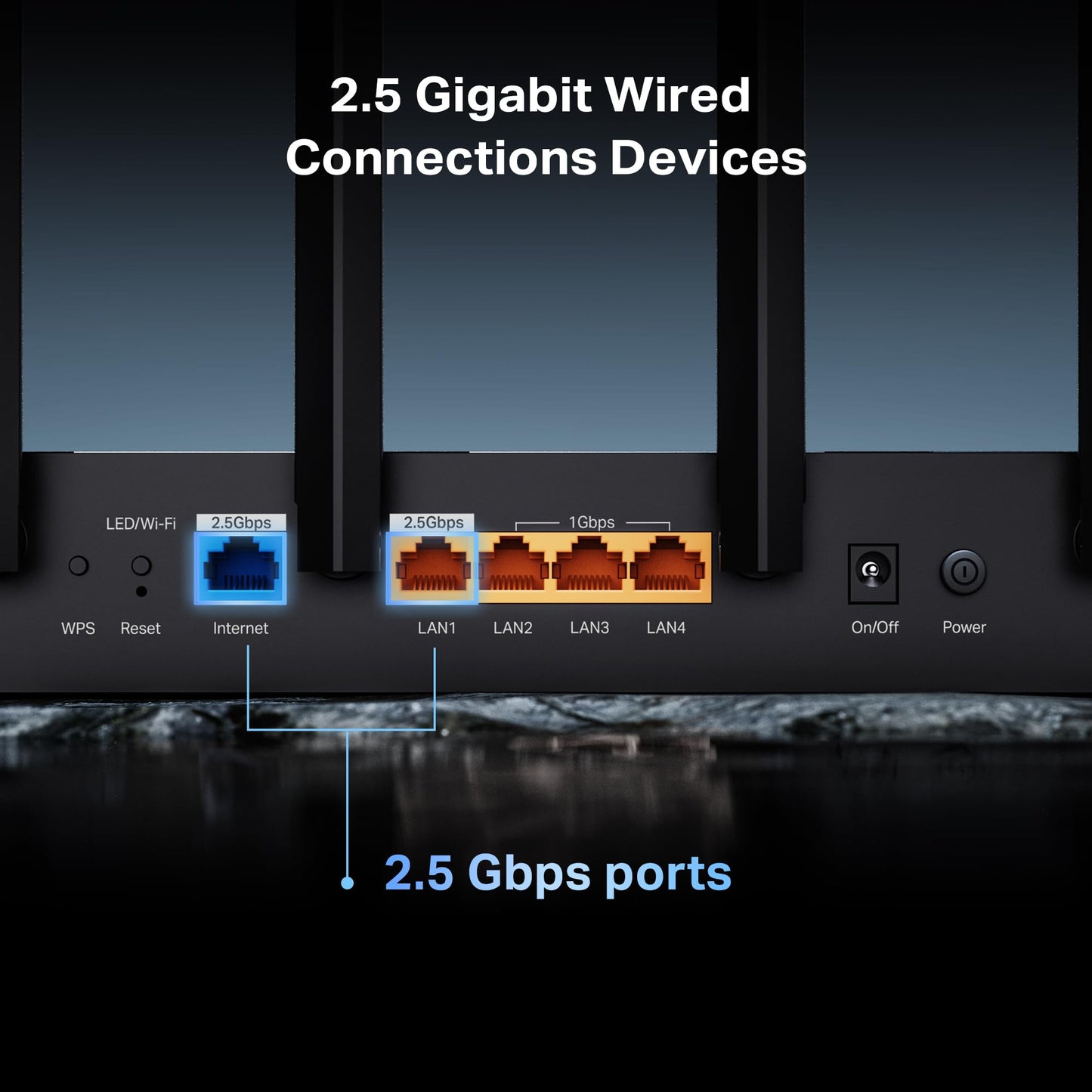 TP-Link BE6500 Dual-Band WiFi 7 Router (BE400) – Dual 2.5Gbps Ports, USB 3.0, Covers up to 2,400 sq. ft., 90 Devices, Quad-Core CPU, HomeShield, Private IoT, Free Expert Support