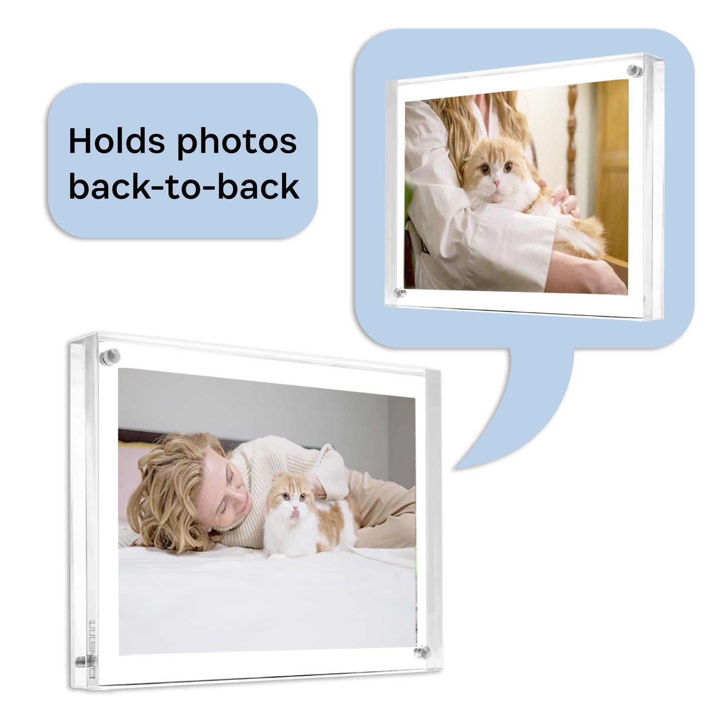 Canetti Design Group The Original Magnet Frame - Clear Acrylic-8.5x11 inch
