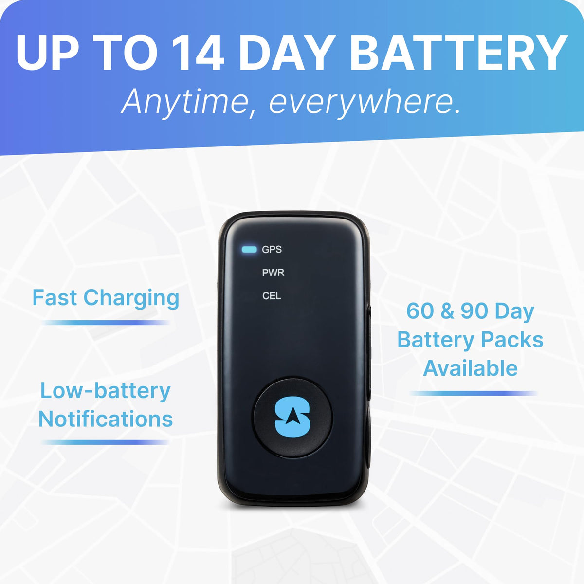 Spytec Atlas GPS Tracker for Vehicles & Kids (Subscription Required) | Up to 14-Day Battery Life | Waterproof Magnetic Case, Geofencing, Portable Real Time Mini GPS Car Tracker w/Lifetime Support
