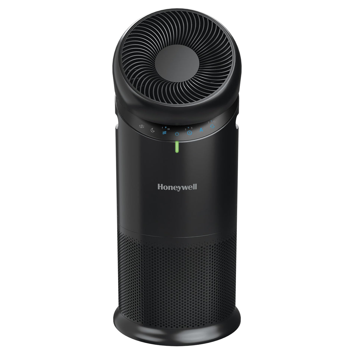 Honeywell Allergen Plus™ 3-in-1 HEPA Air Purifier, Fan & Air Circulator, 1928 Ft² Rooms in 1 hour, Air Quality Sensor, Sleep Mode, Reduces Allergens, Pet Dander, and Odors, Black, HPA6000B