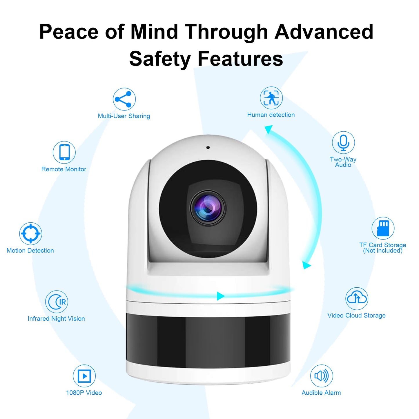 Wireless Home Alarm System, 13pcs GSM SMS 2G WiFi Full Burglar Alarm System, Siren Alarm with PIR, Door Window Sensor, Camera, Remote Control for Apartment, Garage, Office