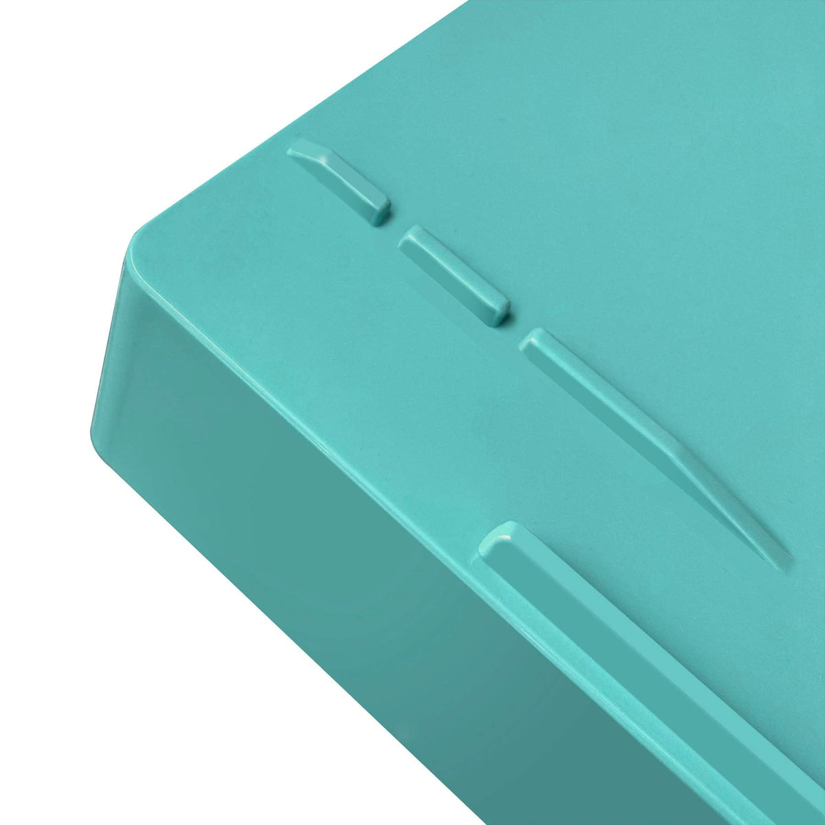 Acrimet Stackable Letter Tray Front Load, Letter Size, Stacking Document Desk Office Paper Organizer, Plastic, Solid Green Color, 1 Unit