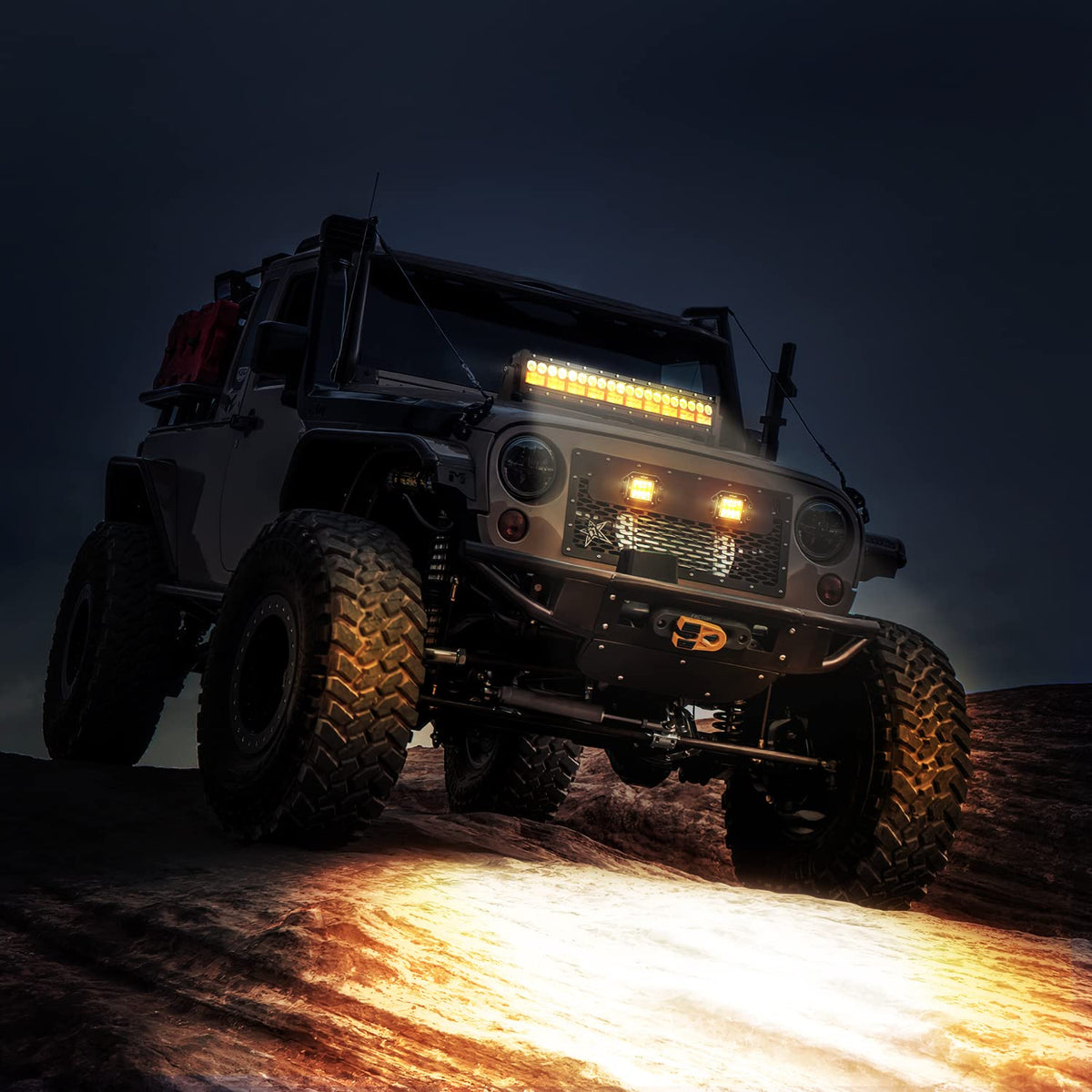 Nilight LED Light Bar 7D 22Inch 150W Spot Flood Combo Beam Amber White Work Offroad Lighting Driving Fog Lights for SUV ATV UTV Pickup Truck Boat