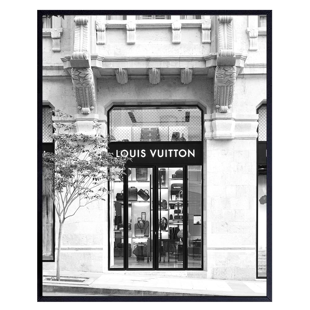 Glam Wall Art For Women 11x14 - Luxury Wall Art, Fashion Wall Decor for Womens Home Decor - Design Art for Living Room, Bedroom - Gift for Fashionista Woman - Haute couture Picture Print