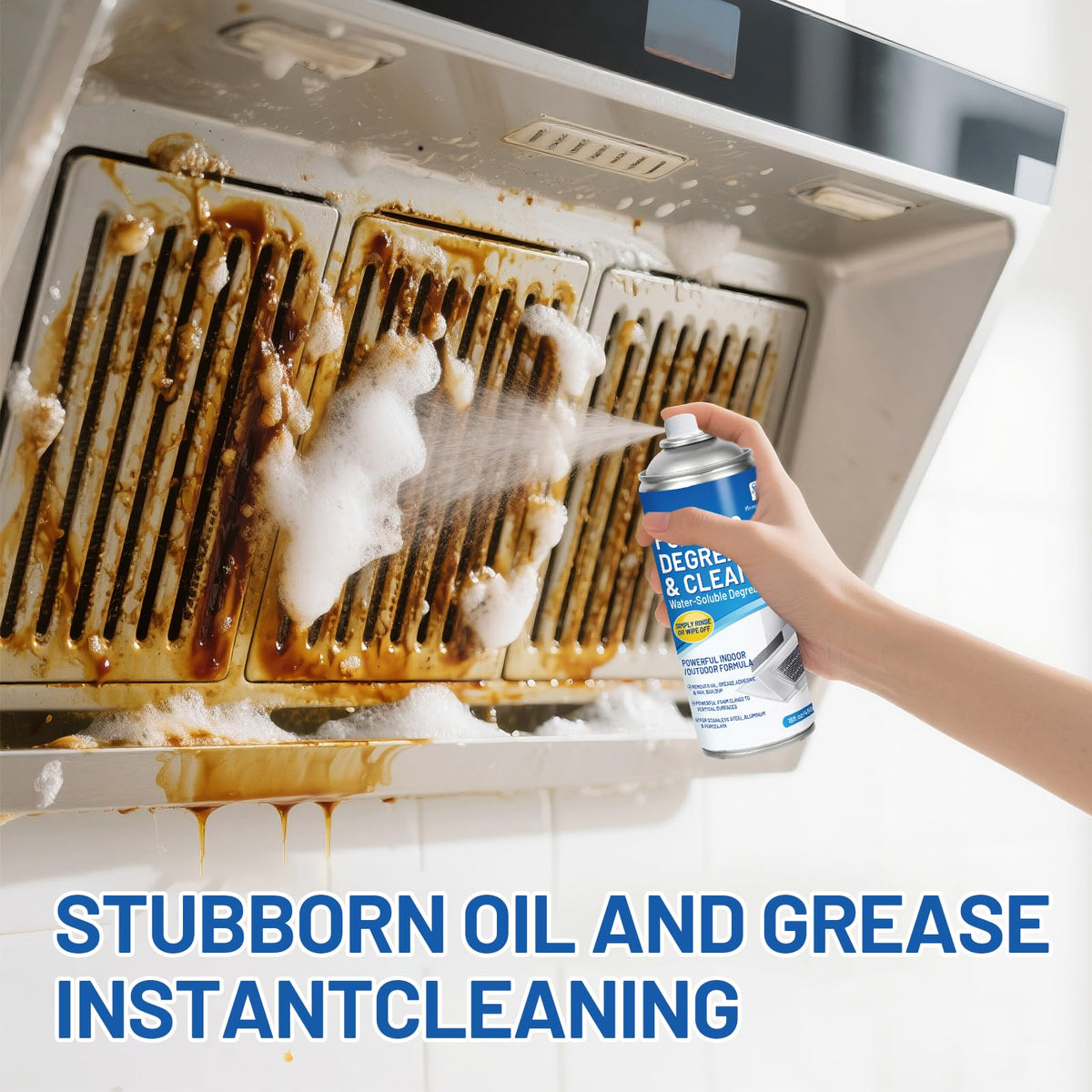 STF ShangTianFeng Heavy-Duty Oven/Grill/Microwave oven Cleaner-（17 FL Oz，pack of 2 -Removes tough baking grease and food spills from the surface safely