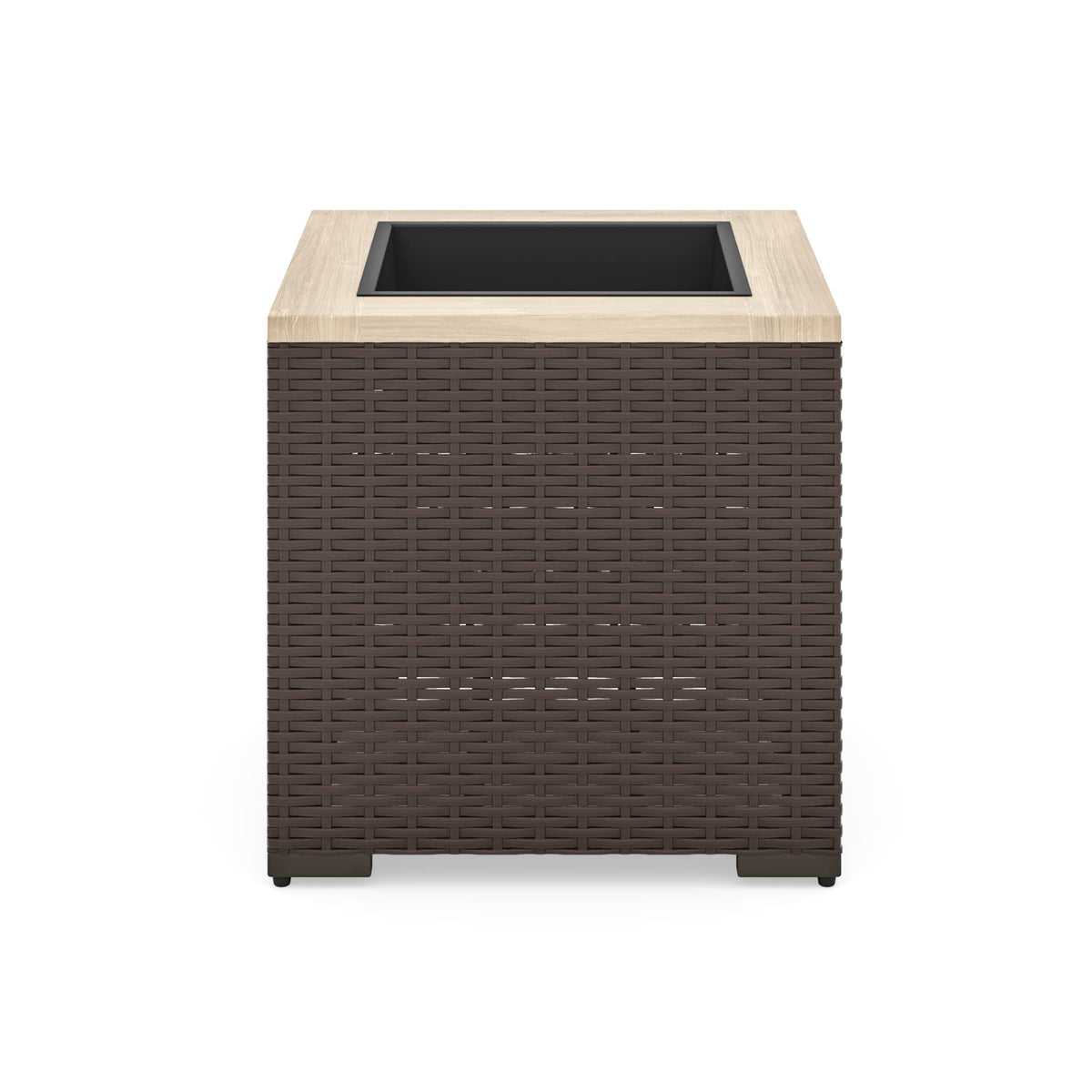 homestyles 6800-24 Palm Springs Outdoor Planter, Beige/Brown