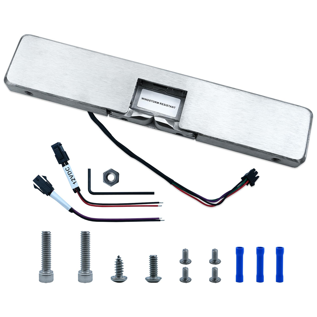 9400630 9400 Series Electric Strike, Perfect Replacement for HES - 9400630 9400 Series Stainless Steel Slim-Line Surface Mounted Electric Strike Body