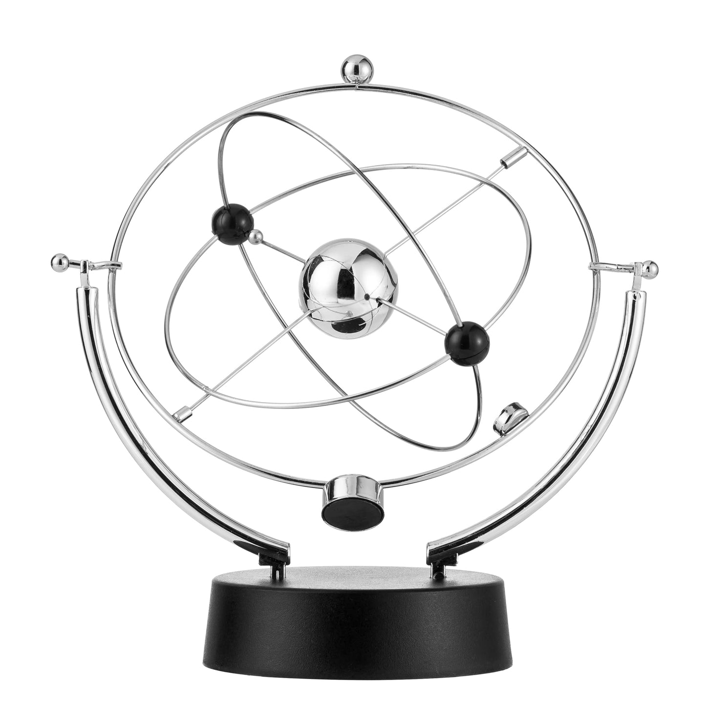 CHANGSHUN Electronic Perpetual Motion Battery Operated Home Office Desk Ornament (Universe)