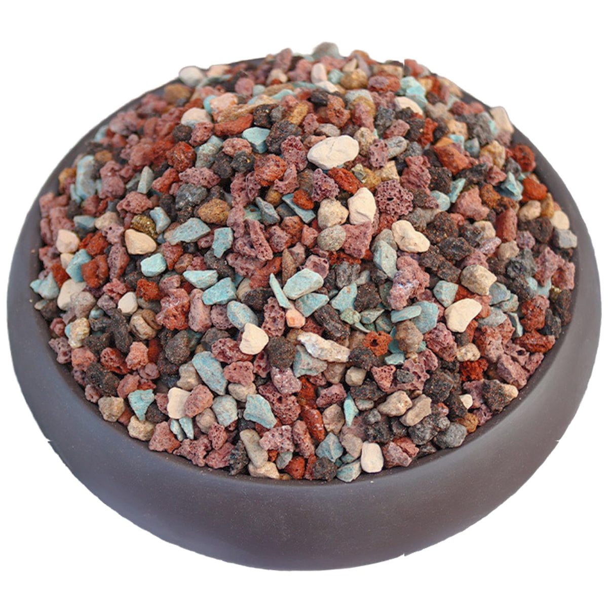 18 Pounds Mix Horticultural Lava Rocks, 5-8 mm Lava Rocks for Plants, Bonsai Rocks Horticultural Grit Soil Cover Gravel for Succulents and Hydroponics, Fairy Gardening, Top Dressing, Plant Drainage
