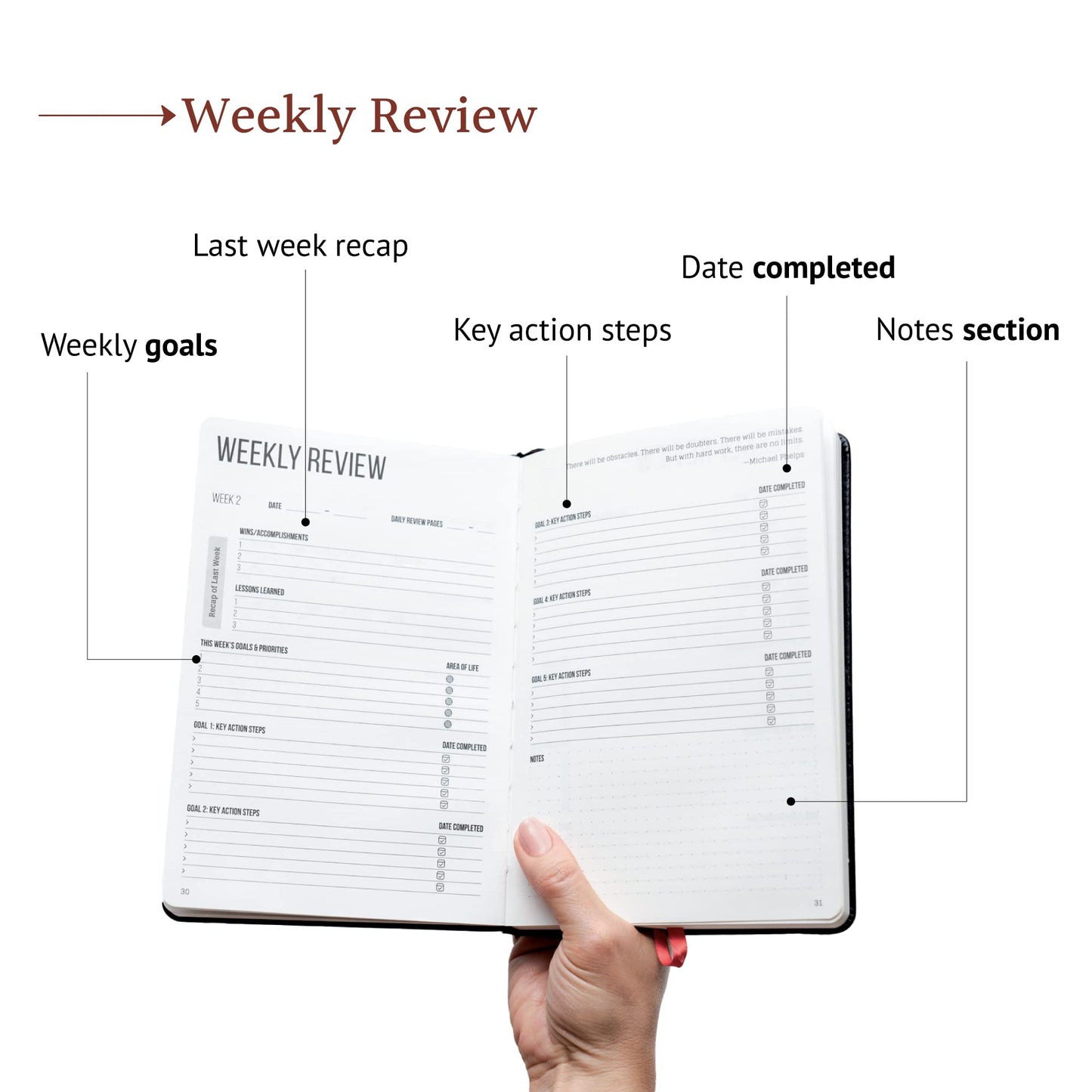 This Is My Era, 90 Day Planner, 2026 Daily Planner Undated, Weekly Planner, Hourly Planner, Work Planner, Goal Productivity Planner, Leather, Hard Cover - Black