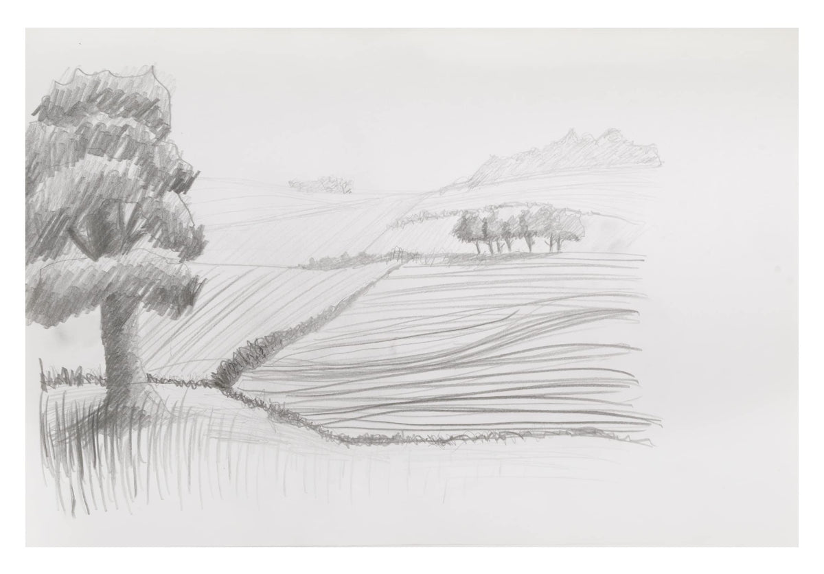 UCREATE - P4747 UCreate Sketch Pad, Standard Weight, 18" x 12", 50 Sheets