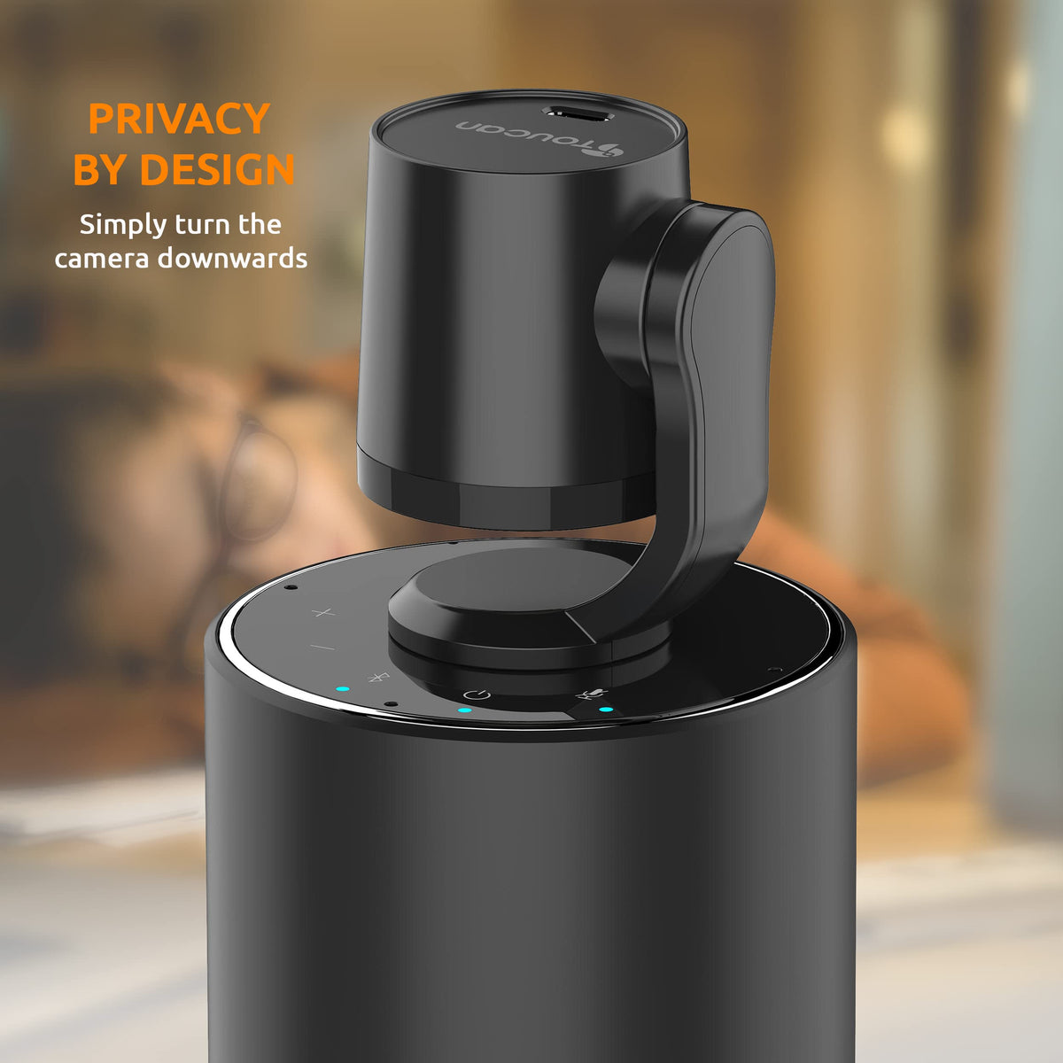 TOUCAN Conference HD Video Conference System, 1080P HD Camera, Speakerphone with 4 Microphones, Plug and Play USB Conference Camera for Zoom, Teams, Google Meet, Office and Home Office