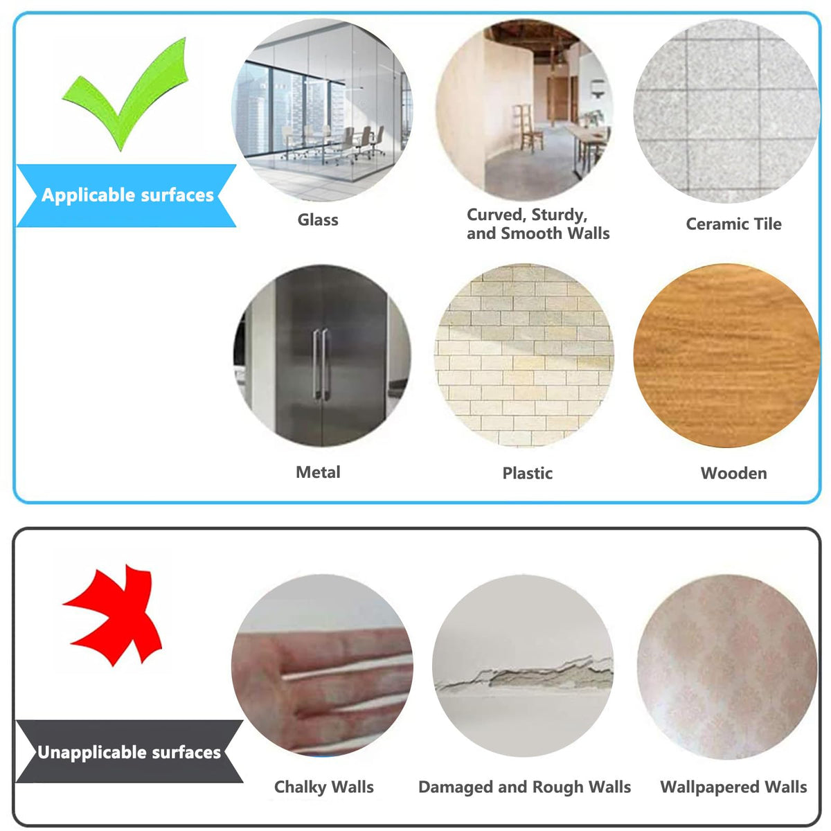 Self-Adhesive Dry Erase Whiteboard Sticker, 39.37" x 19.69" Magnetic Receptive White Board Wall Film, No Ghosting, Easy Write & Clean | Peel & Stick for Office, Home & Classroom,Incl. Accessories