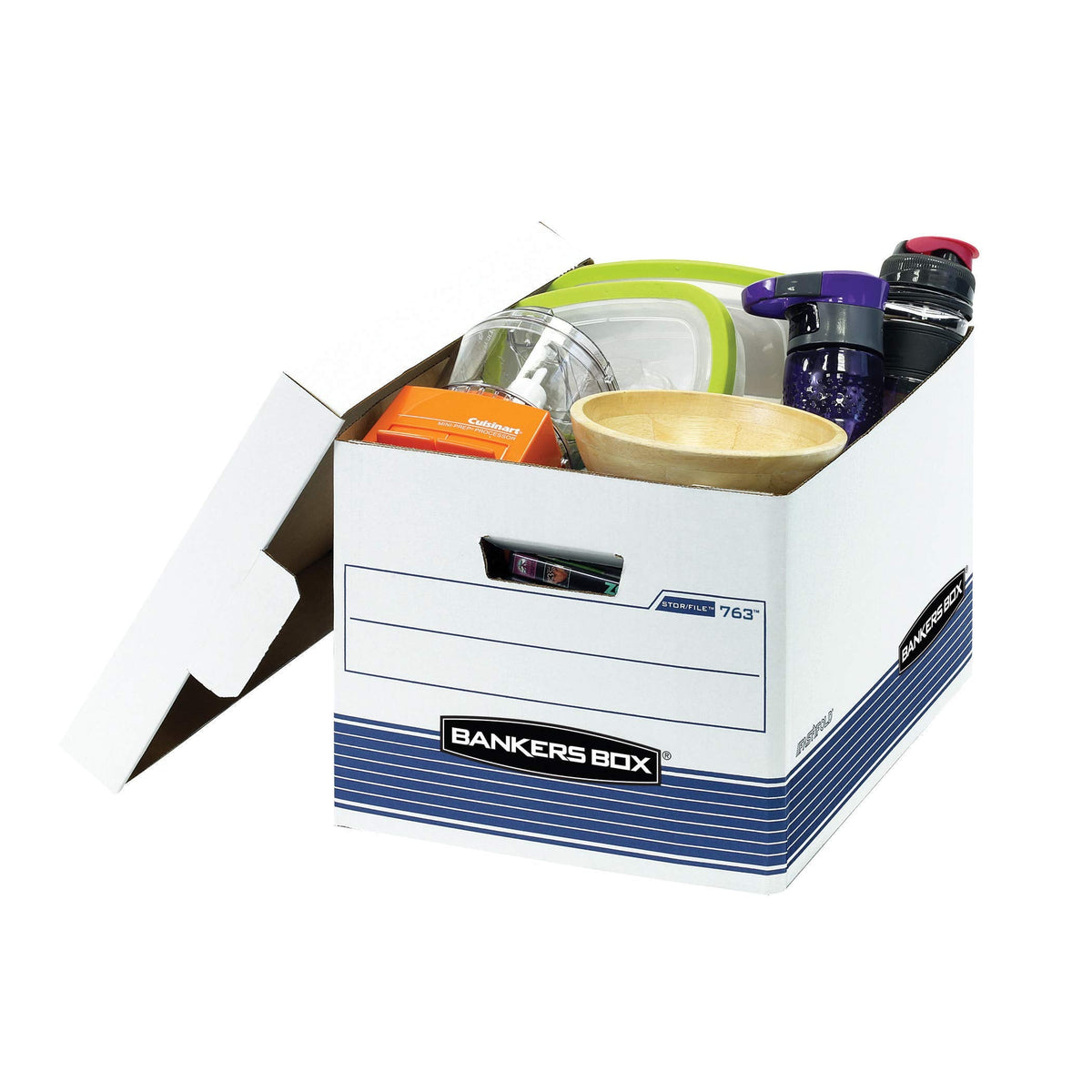 Bankers Box 30-Pack Medium Duty File Storage Boxes with Lids, FastFold Assembly, Letter/Legal, STOR, (0076316)