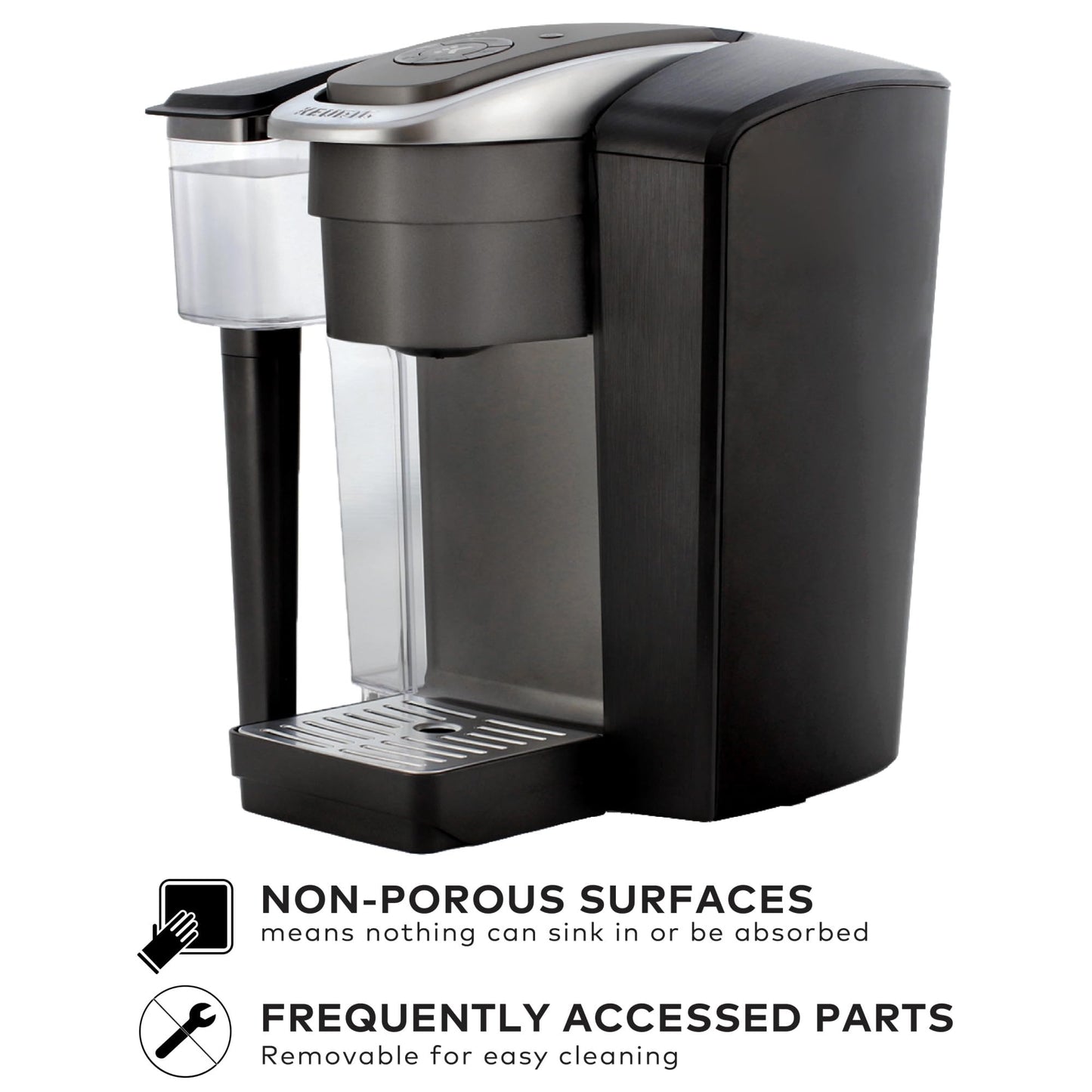 Keurig K-1550 Small Business Single Serve Coffee Maker, 96 oz Water Reservoir, Black