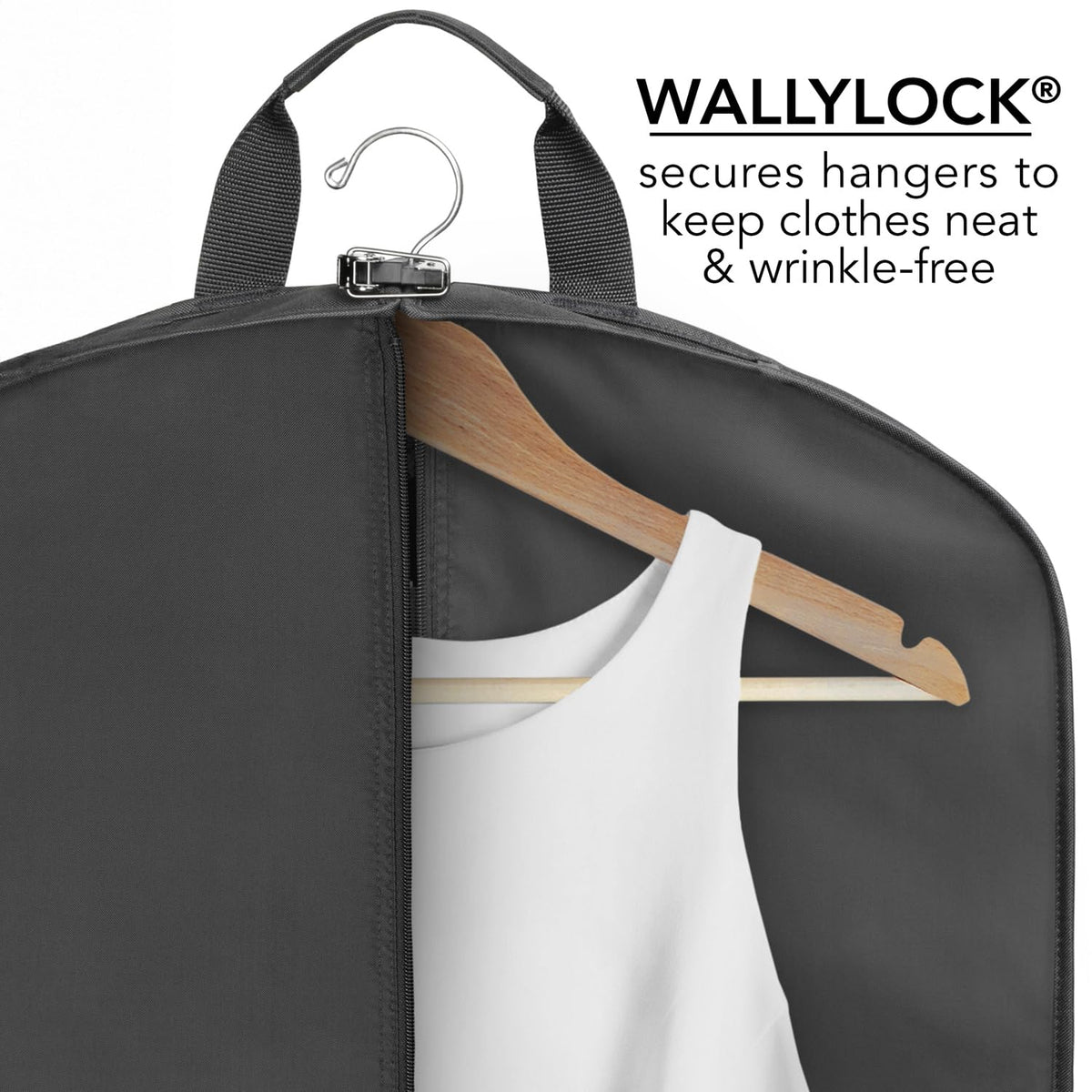 Wally Bags 52” Deluxe Travel Garment Bag