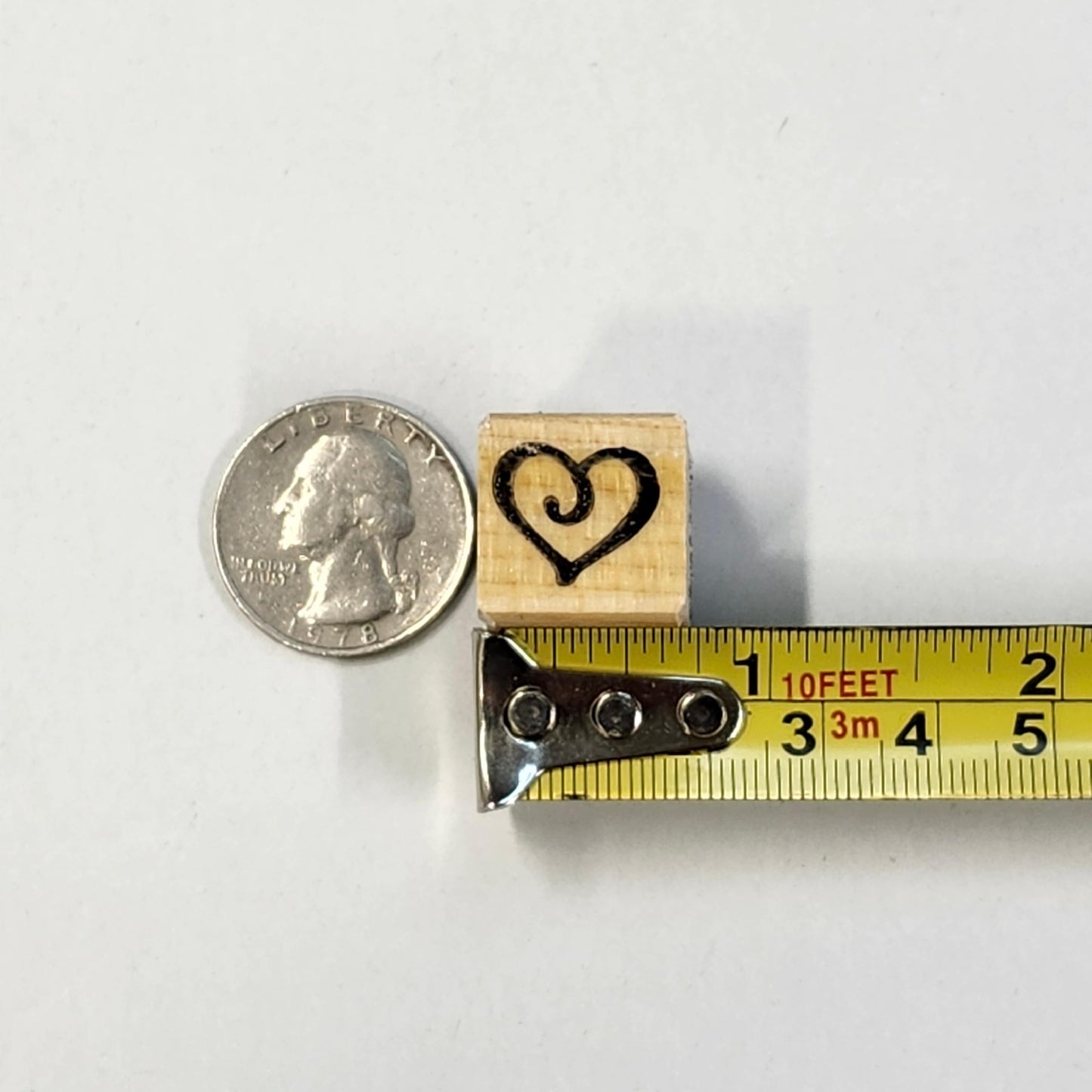 Valentine's Hearts Rubber Stamps