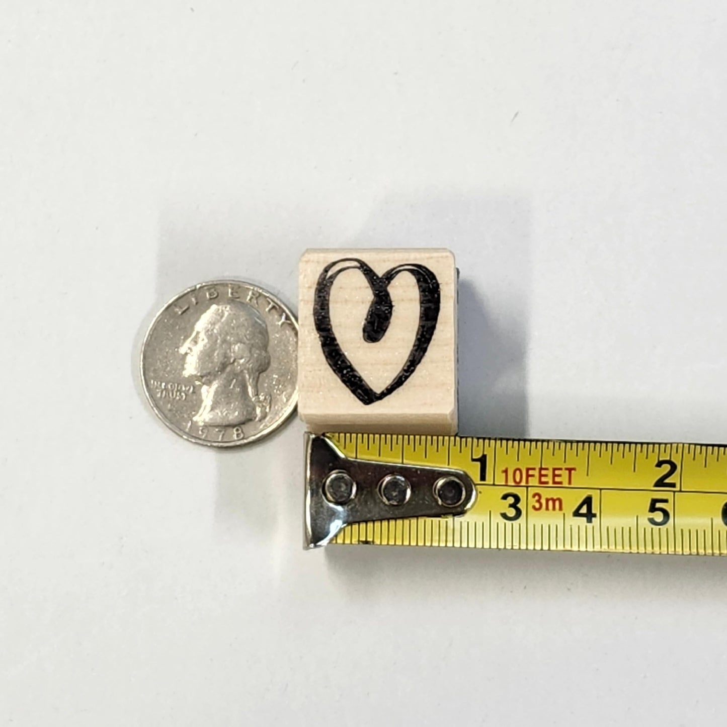 Valentine's Hearts Rubber Stamps
