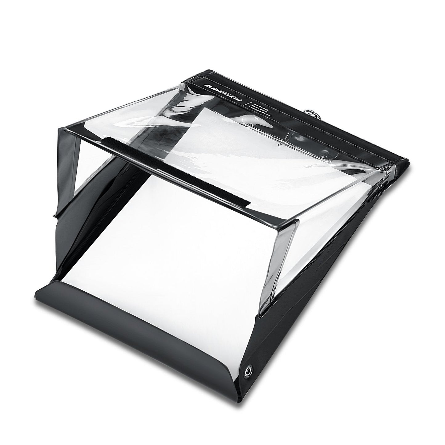 A4 Waterproof Clipboard Document Holder for Rain and Weather - PVC Writing Board Folder - A4 Size Black