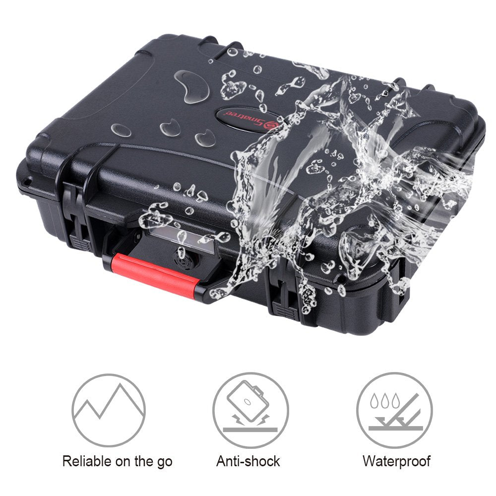 Smatree 10.2L Waterproof Carrying Case Compatible for Mavic Platinum/Pro Mavic-Fly More Combo (Not fit for Mavic 2 Pro/Zoom)