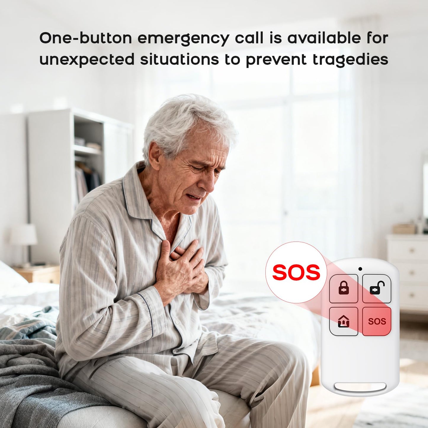 Alarm System for Home Security,21Pcs DIY Kit Touch Screen Siren Hub with Loud Alarm,SOS Button,Window Alarms, Remotes,Door/Motion Sensors,APP Control,Compatible with Alexa,NO Monthly Fee