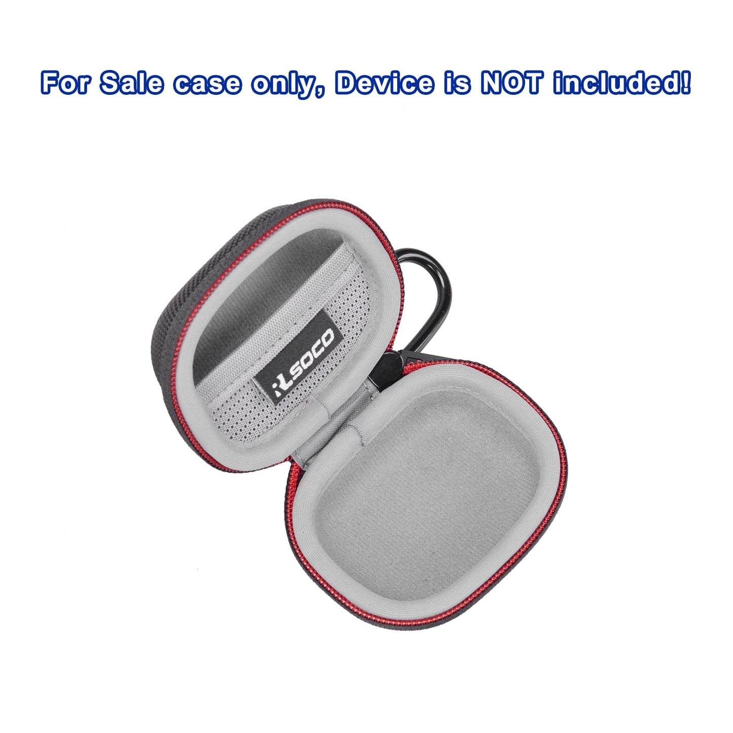 RLSOCO Hard Case for Sony Linkbuds WF-L900 / for Sony LinkBuds S Truly Wireless Earbud Headphones | Shockproof, Dustproof, Water-Resistant Storage Pouch, with Sturdy Metal Hook (Case Only)