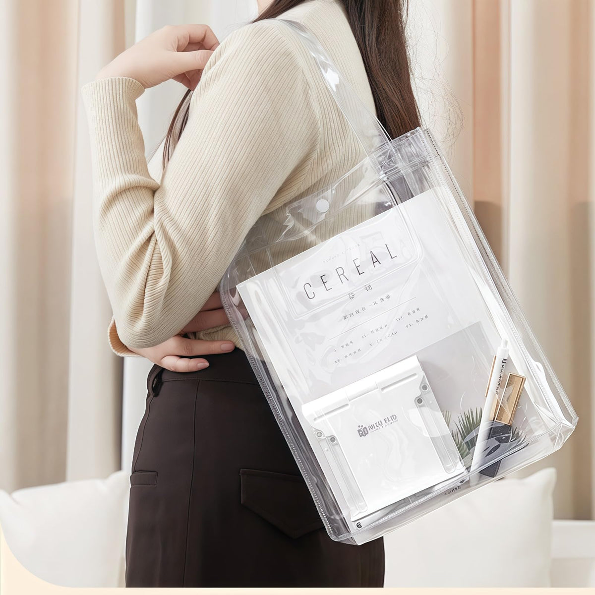 Travel Mini Book Holders for Reading Hands Free - Portable and Adjustable Book Stand for Reading, Two-in-one (Ideal for Light Books & Tablets – Not for Heavy Hardcovers | White)